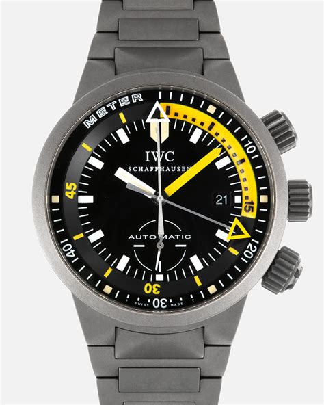 iwc deep one swiss watch.